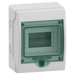 Schneider Electric Kaedra Kaedra - Mini enclosure for modular devices - 159 x 200 mm - 6 modules - Smooth front - No pre-drilled holes - 10313E