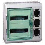 Schneider Electric Mureva Mureva - for modular device with interface - 2x12 modules - 1 terminal block - 13971M