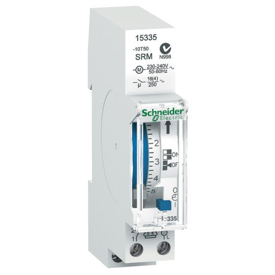 Schneider Electric Acti 9 Acti 9 - IH - mechanical time switch - 24 h - without memory - 15335