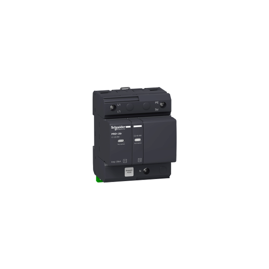 Schneider Electric Multi 9 PRD1 25r modular surge arrester - 1 pole + N - 350V - with remote transfer - 16330