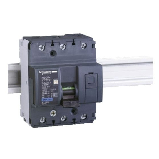 Schneider Electric Acti 9 Miniature circuit-breaker, Acti9 NG125H, 3P, 80 A, C curve, 36 kA (IEC 60947-2) - 18731