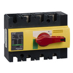 Schneider Electric Compact switch disconnector, Compact INS160 , 160 A, with red rotary handle and yellow front, 3 poles - 28928