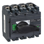 Schneider Electric Compact switch disconnector, Compact INS250-160 , 200 A, standard version with black rotary handle, 4 poles - 31105