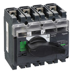 Schneider Electric Compact switch disconnector, Compact INV250, visible break, 250 A, standard version with black rotary handle, 4 poles - 31167