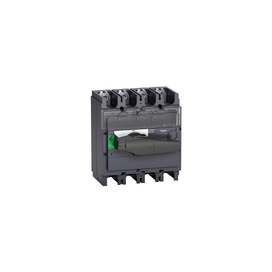 Schneider Electric SCHNEIDER switch disconnector, Compact INV500, visible break, 500 A, standard version with black rotary handle, 4 poles - 31173