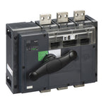 Schneider Electric Compact switch disconnector, Compact INV1000, visible break, 1000 A, standard version with black rotary handle, 3 poles - 31360