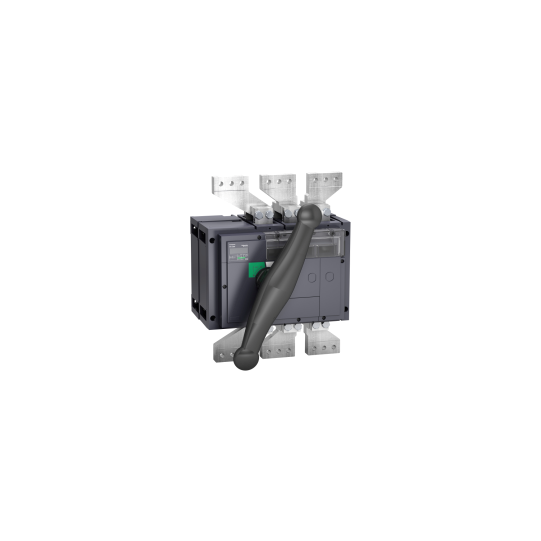 Schneider Electric SCHNEIDER switch disconnector, Compact INV2000, visible break, 2000 A, standard version with black rotary handle, 3 poles - 31366