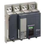 Schneider Electric Compact circuit breaker ComPact NS1250N, 50 kA at 415 VAC, Micrologic 2.0 trip unit, 1250 A, fixed,4 poles 4d - 33480