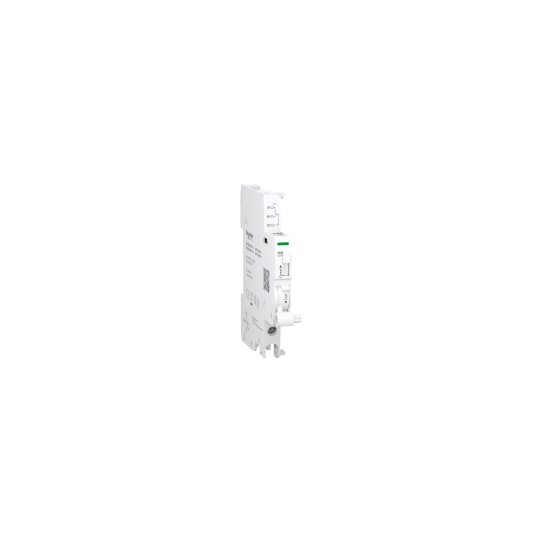 Schneider Electric Acti9 Auxiliary contact, Acti9 A9A, iSD, 1 C/O, 2mA to 100mA, 24VAC to 250VAC, 24VDC to 220VDC, bottom connection - A9A26917