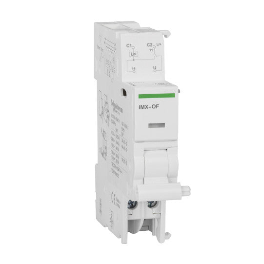 Schneider Electric Acti 9 Acti9, iMX+OF triggered by voltage emission + auxiliary contact 100-415VAC 110-130VDC - A9A26946