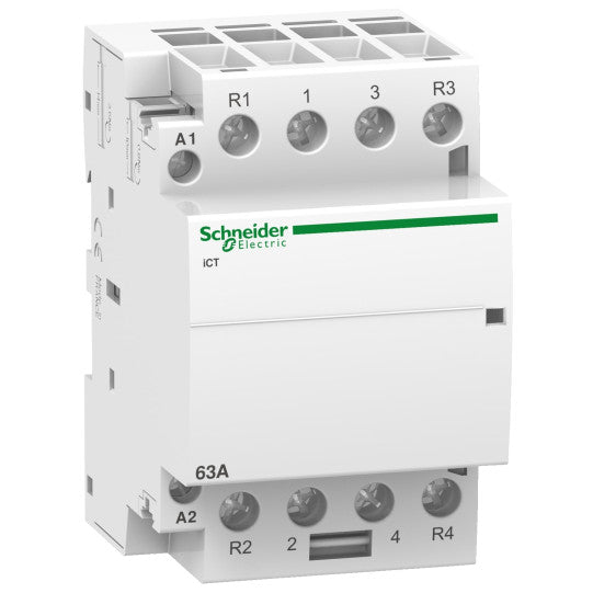 Schneider Electric Acti 9 iCT 63A 2NO+2NC 220...240V 50Hz contactor - A9C20868