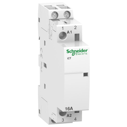 Schneider Electric Acti 9 iCT 16A 2NO 24V 50Hz contactor - A9C22112