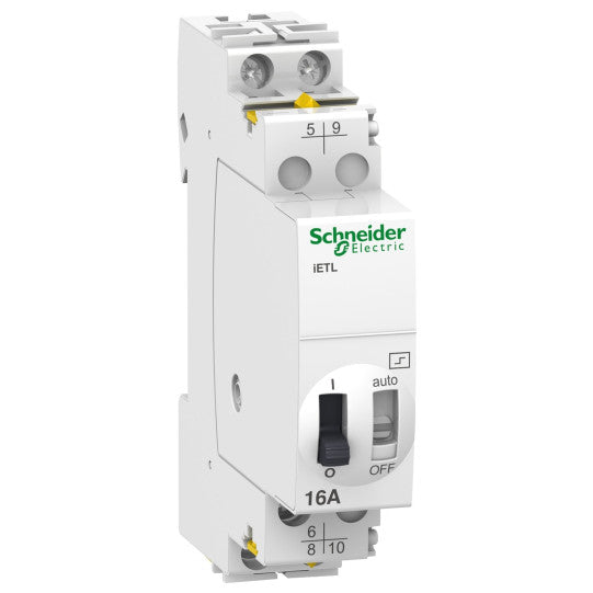 Schneider Electric Acti 9 extension iETL iTL 16- 2P - 1C/O+1NO -16A - coil 110VDC - 230...240V AC 50/60Hz - A9C32816