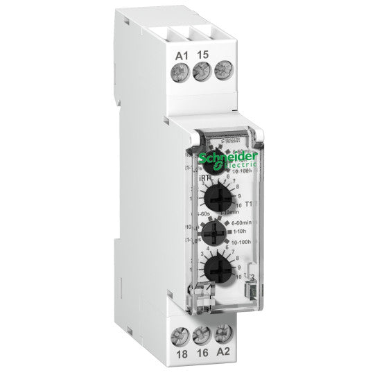 Schneider Electric Acti 9 blinking relay iRTL - 1C/O - Uc 24-240 VAC/24VDC - A9E16069