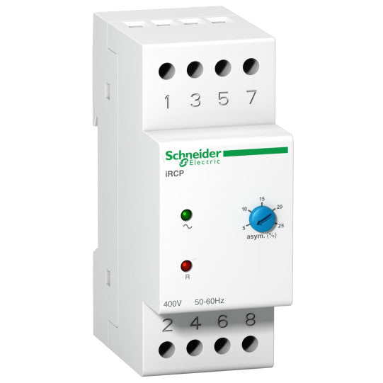 Schneider Electric Acti 9 phase control relay iRCP - 8 A - 400 V 50/60Hz - 1 OC - A9E21180