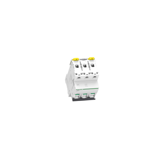 Schneider Electric Acti 9 Miniature circuit-breaker, Acti9 iC60N, 3P, 6 A, B curve, 6000 A (IEC 60898-1), 10 kA (IEC 60947-2) - A9F78306