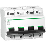 Schneider Electric Acti 9 Miniature circuit-breaker, Acti9 C120H, 4P, 100 A, D curve, 15000 A (IEC 60898-1), 15 kA (IEC 60947-2) - A9N18524