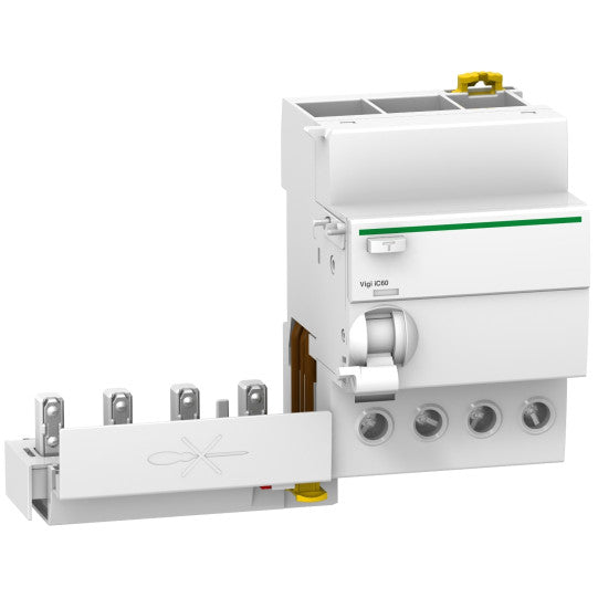 Schneider Electric Acti 9 Vigi iC60 - earth leakage add-on block - 4P - 40A - 300mA - AC type - A9Q14440