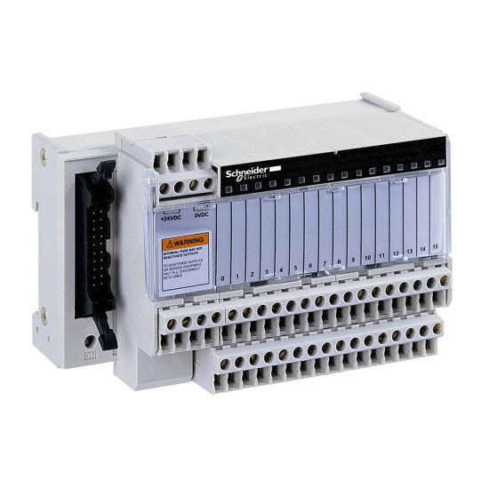 Schneider Electric SCHNEIDER passive connection sub-base ABE7 - 16 inputs or outputs - Led - ABE7H16R21