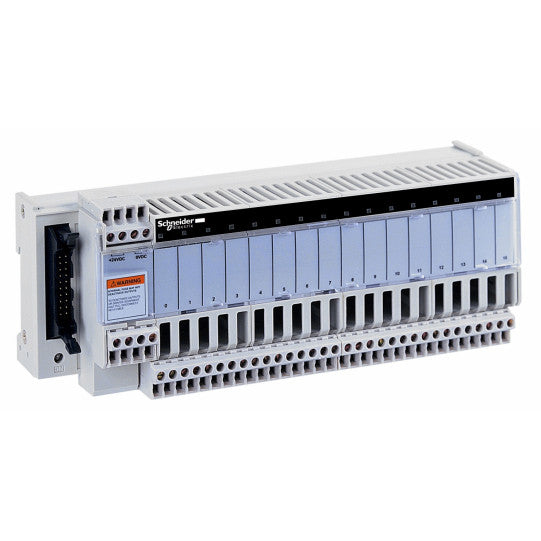 Schneider Electric SCHNEIDER sub-base for plug-in relay ABE7 - 16 channels - relay 12.5 mm - ABE7P16T330