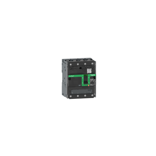 Schneider Electric ComPacT nouvelle génération Switch disconnector, ComPacT NSXm 100NA, 4 poles, thermal current Ith 100A, compression lugs and busbar connectors - C114100BS