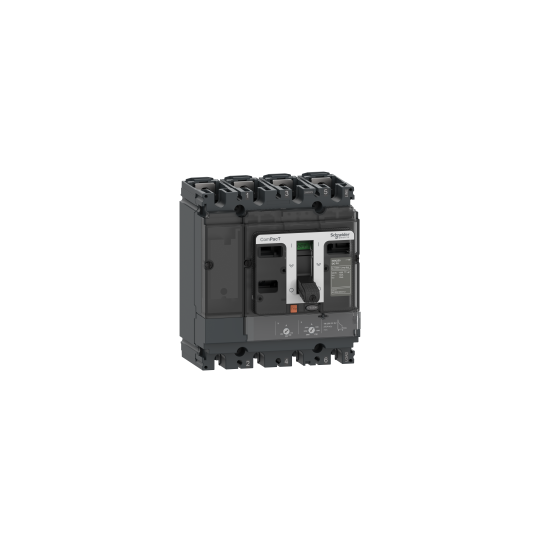 Schneider Electric ComPacT nouvelle génération circuit breaker ComPacT NSX200 DC PV, 200 A, 1000 VDC, TM-D trip unit, 4 poles - C25F4TM200D1
