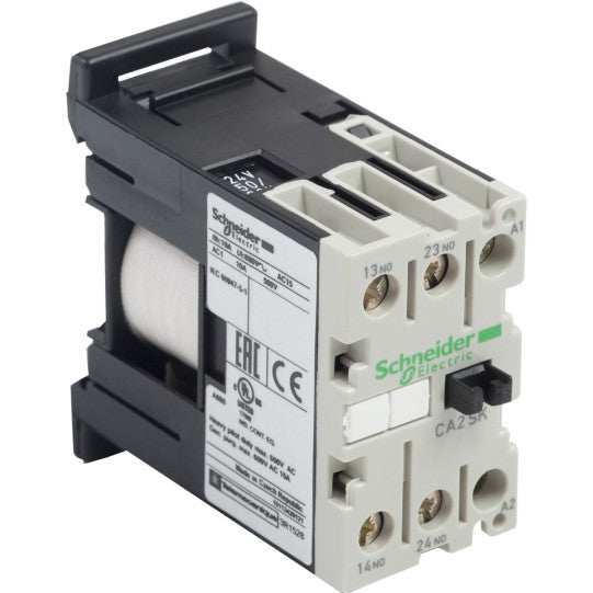 Schneider Electric TeSys TeSys CA2SK - contacteur - 1F+1O - instantané - 10A - 48Vca - CA2SK11E7
