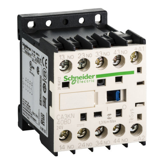 Schneider Electric TeSys TeSys K control relay - 2 NO + 2 NC - <= 690 V - 110 V DC standard coil - CA3KN22FD3