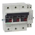 Schneider Electric TeSys TeSys fuse-disconnector - 3P - 50A - fuse size 14 x 51 mm - GK1EK