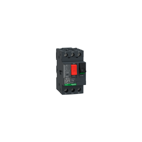 Schneider Electric TeSys GV2ME Motor Circuit Breaker 4 to 6.3 A 3P 3d Thermal Magnetic Release - GV2ME10