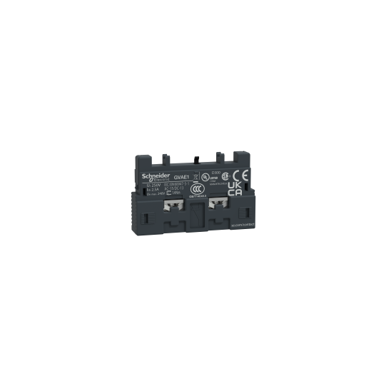 Schneider Electric TeSys TeSys GV2 & GV3 - auxiliary contact - 1 NO/NC - GVAE1