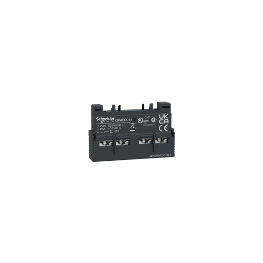 Schneider Electric TeSys TeSys GV3 - auxiliary contact block - 1 NO + 1 NC - GVAED011