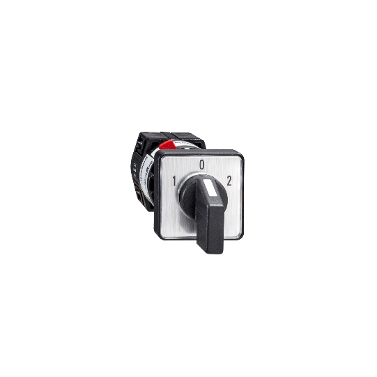 Schneider Electric SCHNEIDER Harmony K1, K2, Cam changeover switch, 3 poles, with off position, 60° switching angle, 10 A, for Ø 16 or 22 mm - K10F003UCH