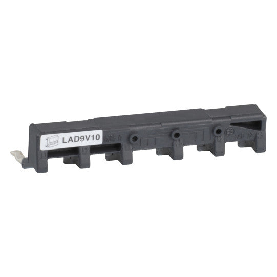 Schneider Electric TeSys TeSys D - Barrette puiss amont ress pour racc.par plug - LAD9V10