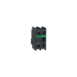 Schneider Electric TeSys Auxiliary contact block, TeSys D, 2NO, front mounting, screw clamp terminals - LADN20