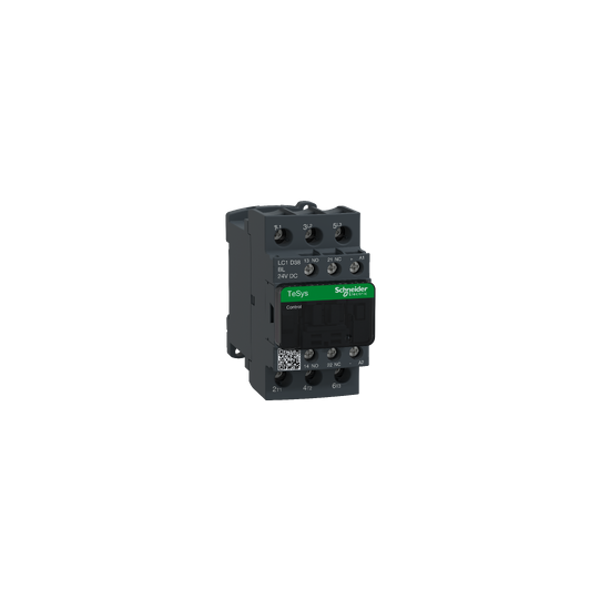 Schneider Electric TeSys TeSys D contactor - 3P(3 NO) - AC-3 - <= 440 V 38 A - 24 V DC low cons coil - LC1D38BL