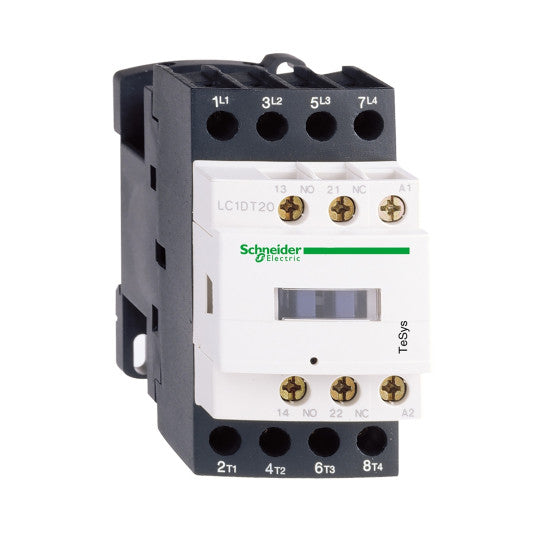 Schneider Electric TeSys TeSys D contactor - 4P(4 NO) - AC-1 - <= 440 V 25 A - 48 V DC standard coil - LC1DT25ED