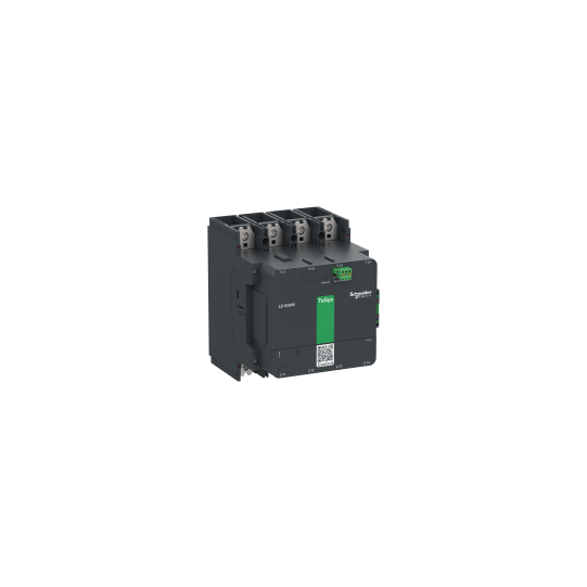Schneider Electric TeSys High power contactor, TeSys Giga, 4 pole (4NO), AC-1 <=440V 550A, standard version, 100…250V wide band AC/DC coil - LC1G4004KUEN
