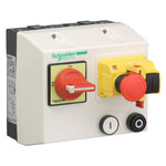 Schneider Electric TeSys TeSys LG - enclosed DOL starter - 1.6...2.5 A - 380/400 V AC coil - mushroom - LG1K065Q707A37