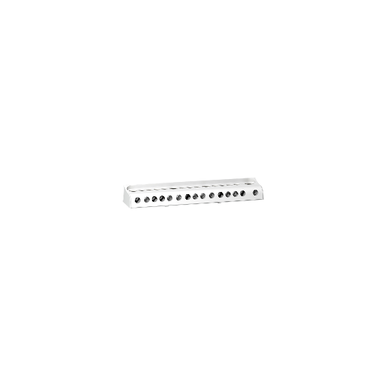 Schneider Electric Linergy Linergy - additional Neutral bar for screw distri block - 125 A - 15 connections - LGYN12515