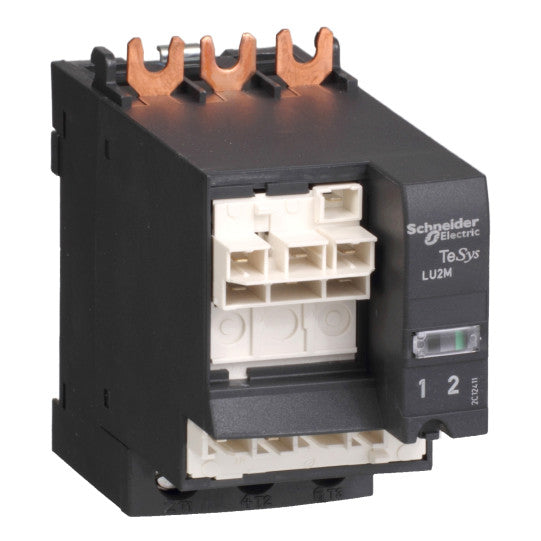 Schneider Electric TeSys Reverser block for vertical mounting, TeSys U, 38A/690V, coil 24V DC - LU2MB0BL