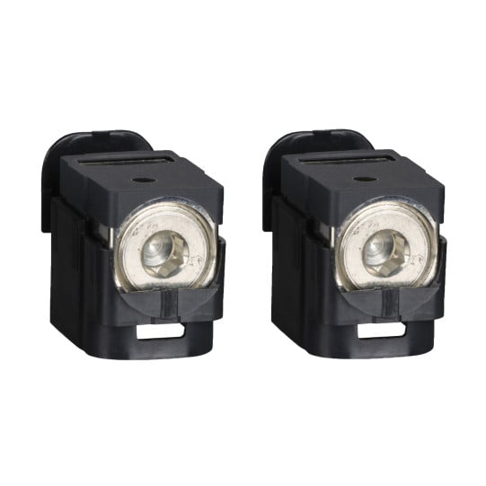 Schneider Electric SCHNEIDER aluminium bare cable connectors, ComPact NSX, for 1 cable 120 mm² to 185 mm², 250 A, set of 2 parts - LV429247