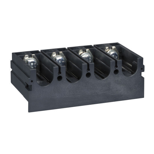 Schneider Electric SCHNEIDER one piece spreader, 35 mm to 45 mm pitch, ComPact NSX 100/160/250, flat connection, 4 poles - LV431061