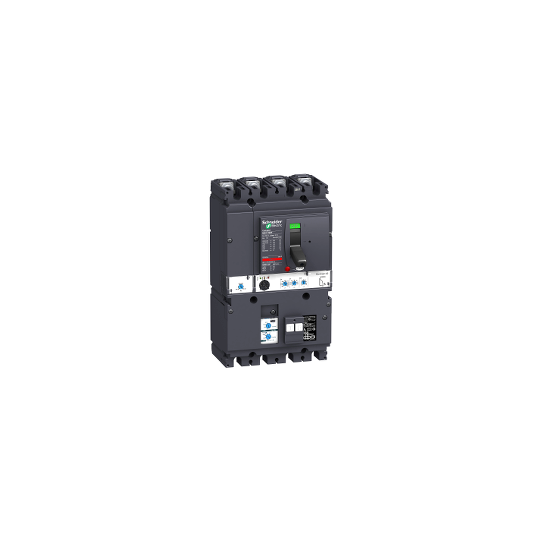 Schneider Electric SCHNEIDER circuit breaker VigiComPact NSX250B, 25 kA at 415 VAC, MicroLogic 2.2 trip unit 250 A, add-on Vigi MH module, 4P 4d - LV431985