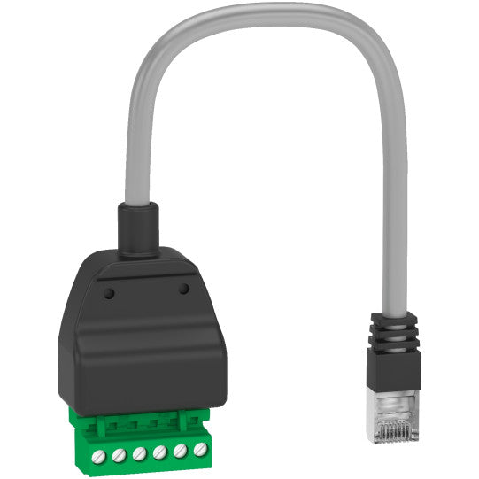 Schneider Electric SCHNEIDER RJ45 to open connector modbus adaptor - LV434211