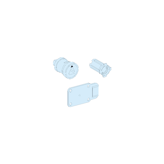 Schneider Electric PrismaSeT PrismaSeT G Active - Système fermeture coffret IP55 - LVS01249