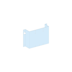 Schneider Electric PrismaSeT PrismaSeT G Active - Platine NSX-INS-INV250-vert.-fixe-Cde maneton-L300-RAL9003 - LVS03050