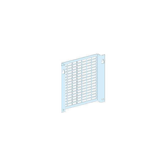 Schneider Electric PrismaSeT PrismaSeT G Active - Platine perforée cuvette - 4M - L600 - coffret ou armoire - LVS03171