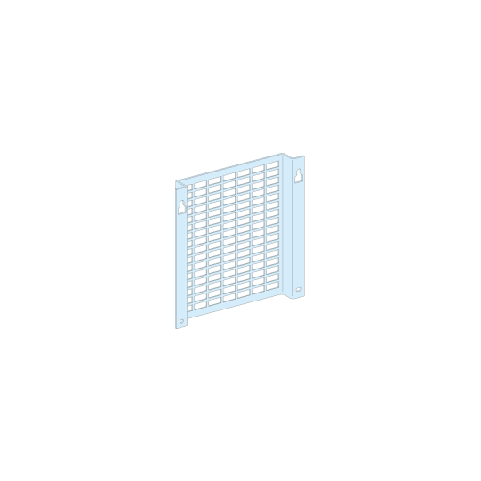 Schneider Electric PrismaSeT PrismaSeT G Active - Platine perforée cuvette - 9M - pour gaine L300 - LVS03178