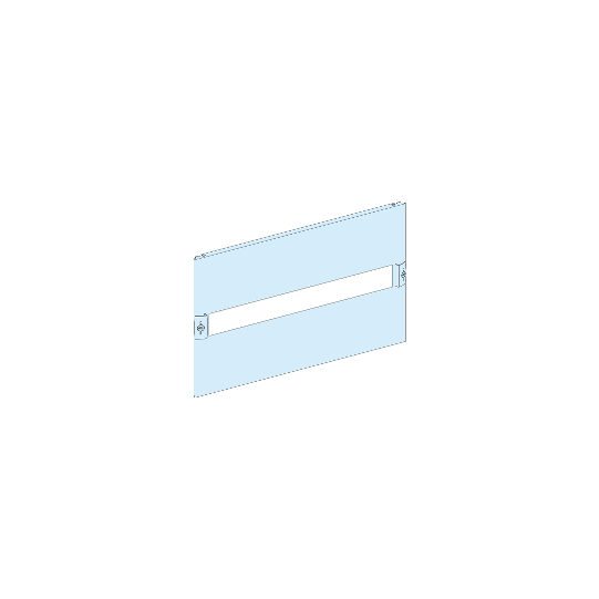 Schneider Electric PrismaSeT PrismaSeT G Active - Plastron modulaire découpé - 5M - L600-RAL9003 - LVS03205